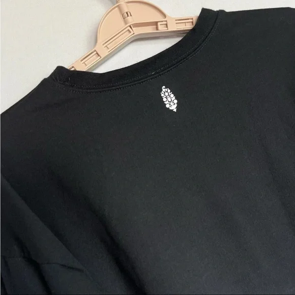 Free People Movement Sunny Cropped Sweatshirt Top Sz XS Loungewear Comfort EUC - Picture 9 of 9